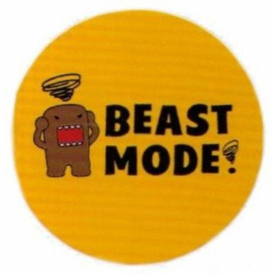 Domo-Kun Beast Mode 3" Button