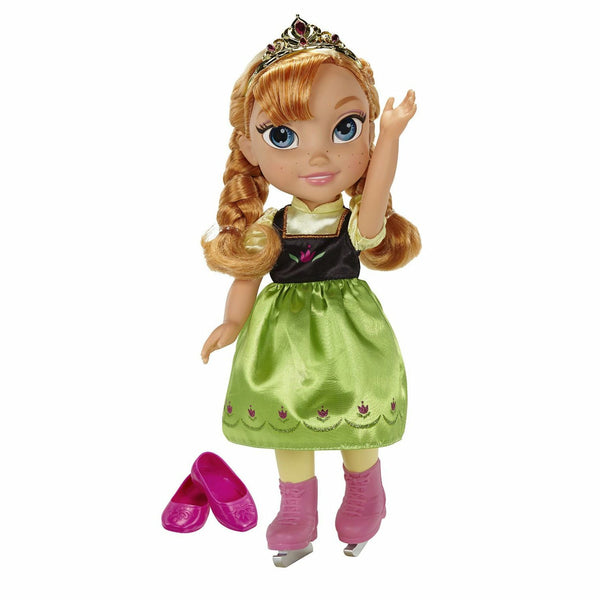 Disney Frozen Anna with Ice Skating Fashions and Skates Roleplay Set
