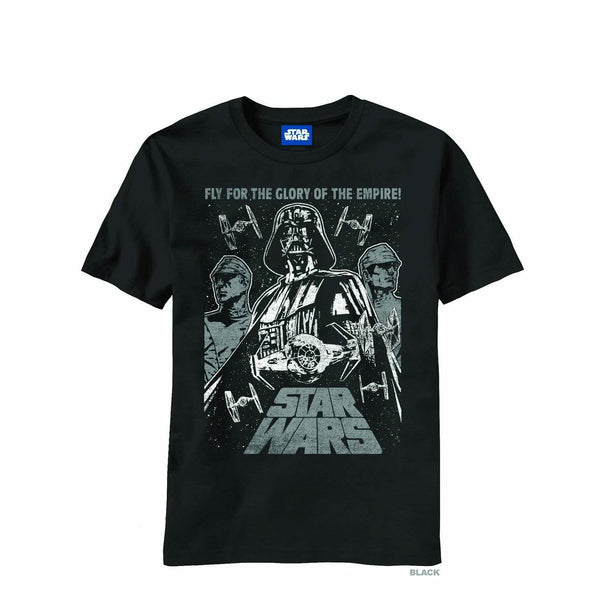 Star Wars Fly Or Die Black T-Shirt
