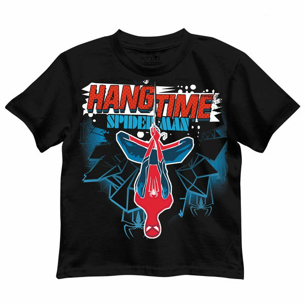 The Amazing Spider-Man Hang Time Black T-Shirt
