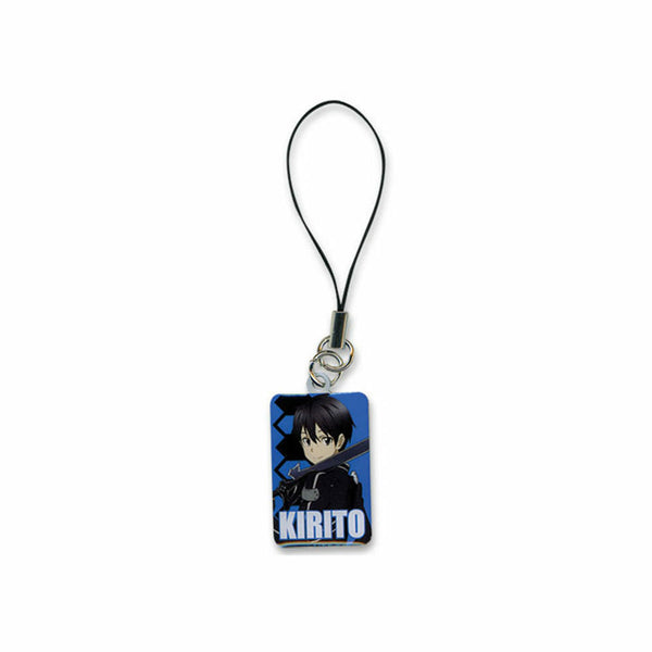 Sword Art Online Kirito Metal Cell Phone Charm