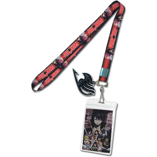 Fairy Tail Natsu & Zeref Lanyard