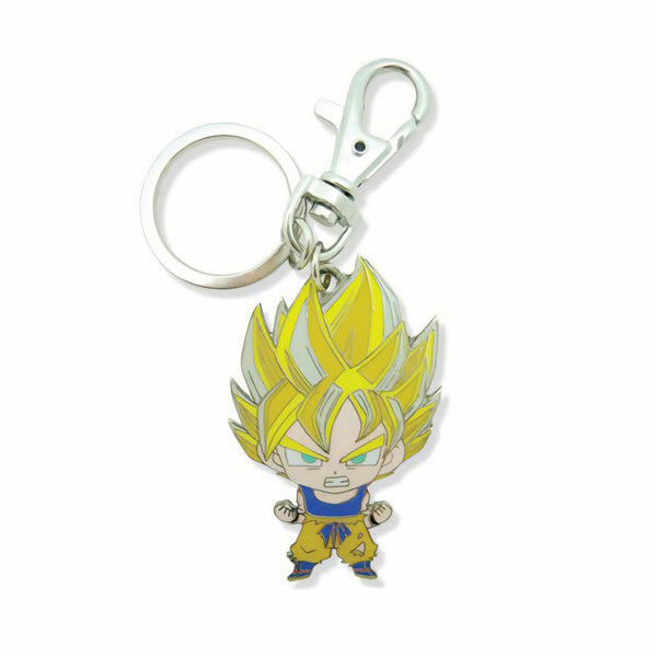 Dragon Ball Z: Sd Super Saiyan Goku Metal Keychain