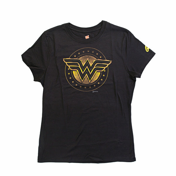DC Comics Wonder Woman Shield Juniors T-Shirt