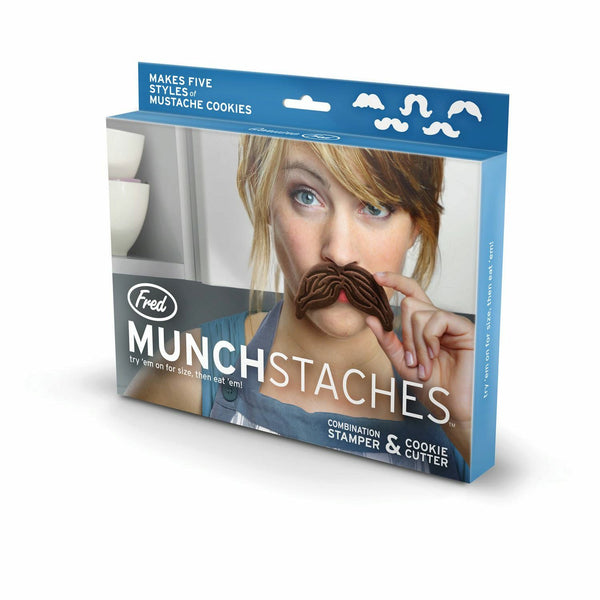 Munchstaches Cookie Cutters