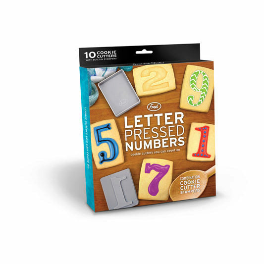 Letter Pressed Numbers
