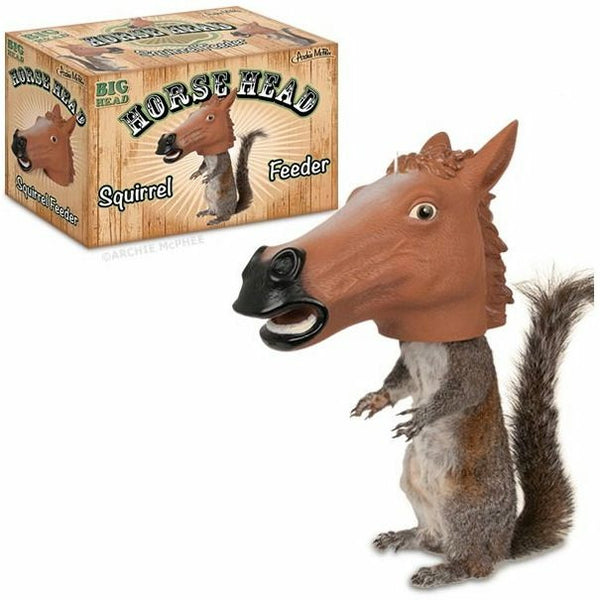 Squirrel Feeder Horse Head