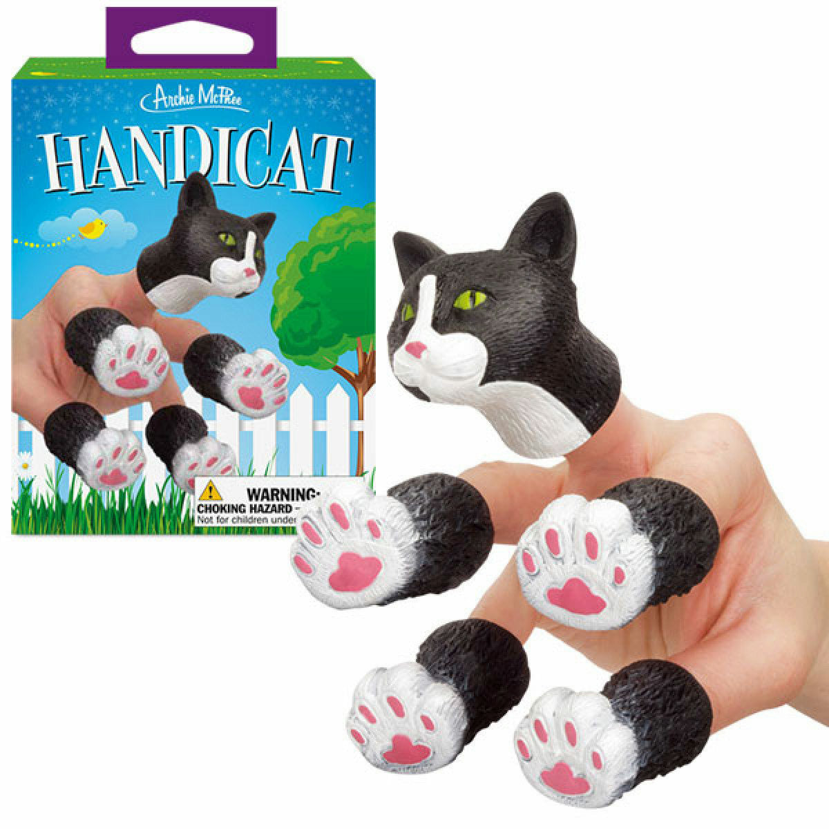 Handicat Finger Puppet