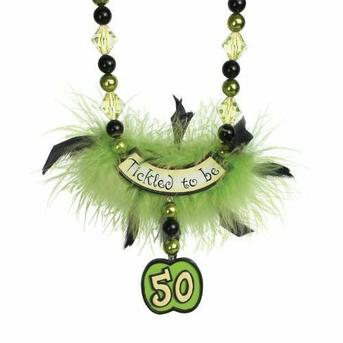 Laid Back Tickled To Be 50 Birthday Party Beads
