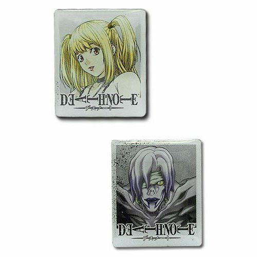 Death Note Misa & Rem Metal Pins