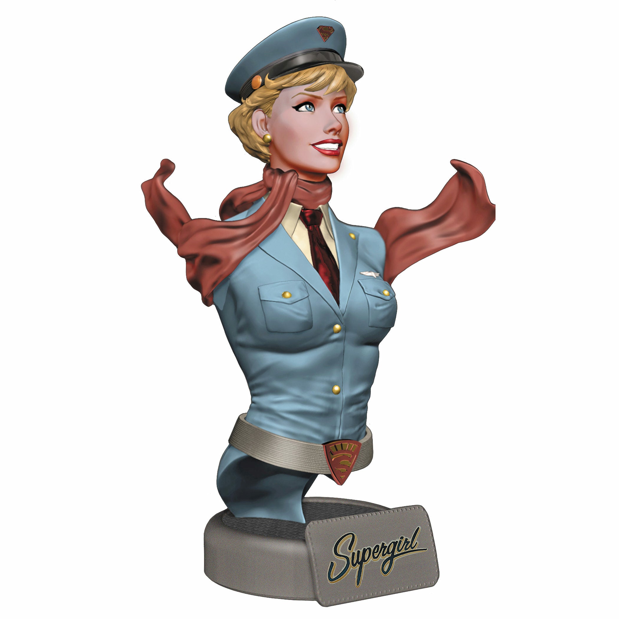 DC Comics Bombshells Supergirl Bust Statue