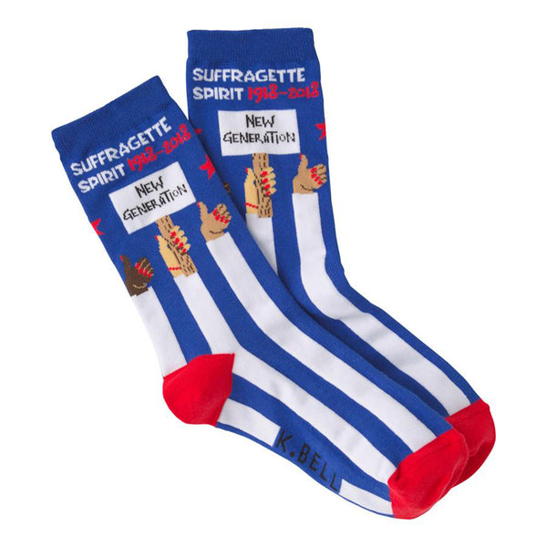 Suffragette Crew Socks