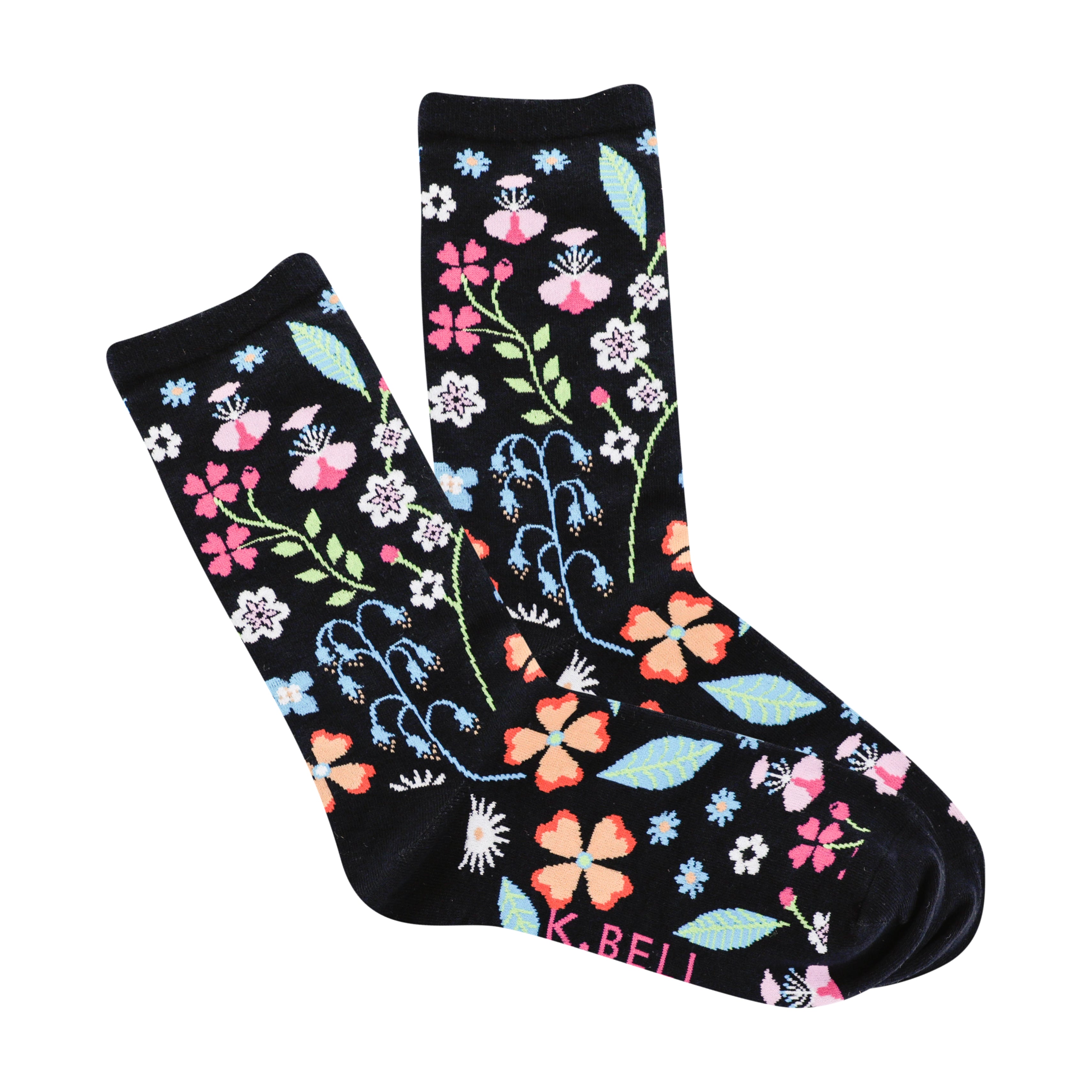 Floral Women's Crew Socks