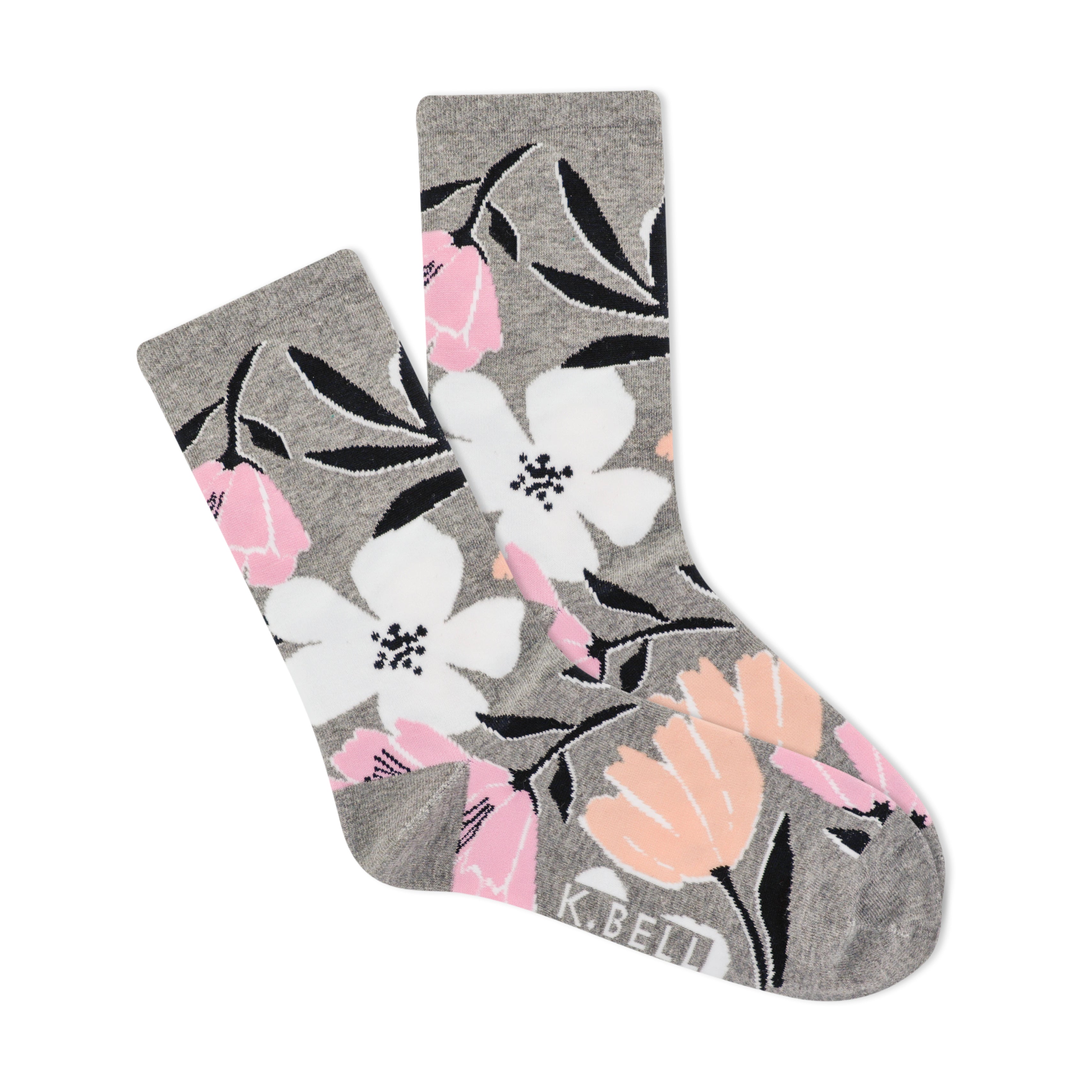 Jumbo Floral Women's Crew Socks