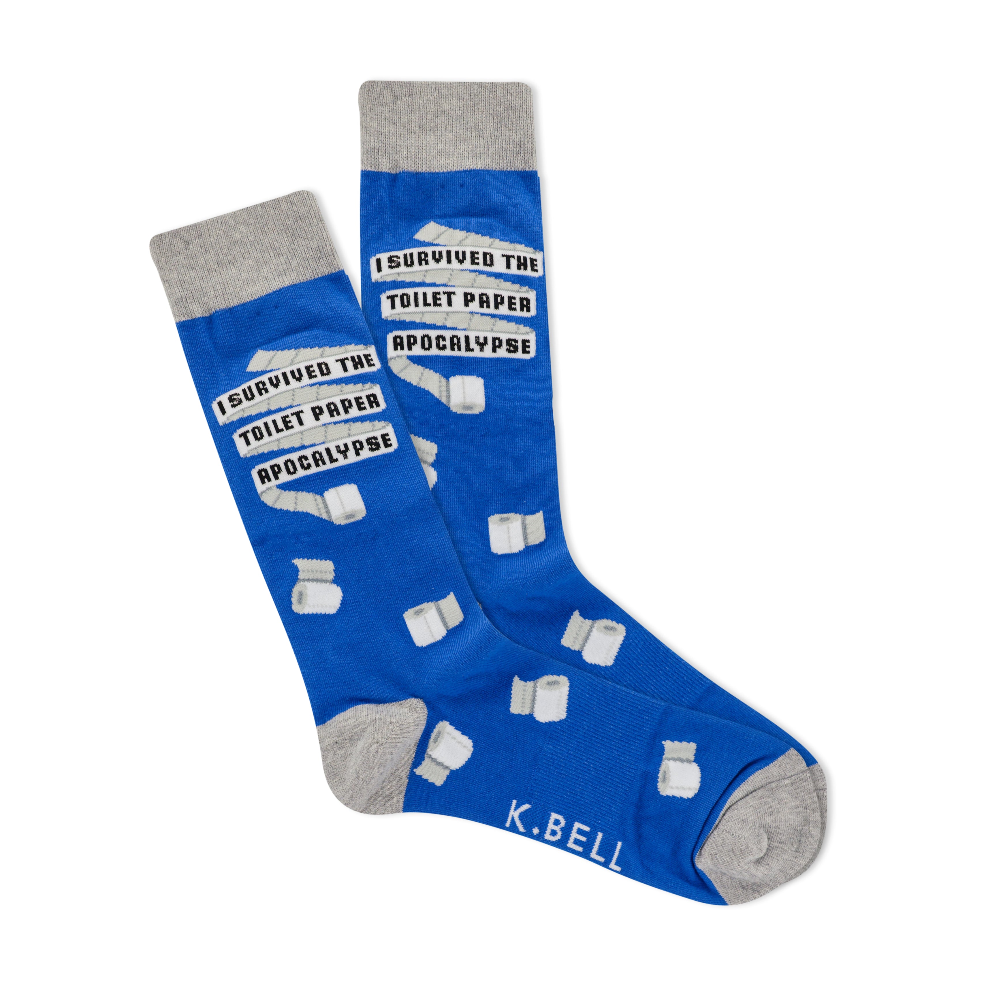 Toilet Paper Men's Crew Socks