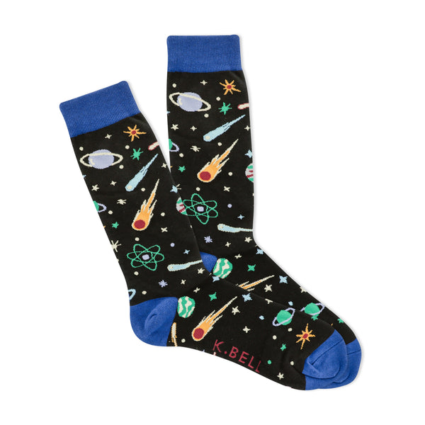 Space Men's Crew Socks
