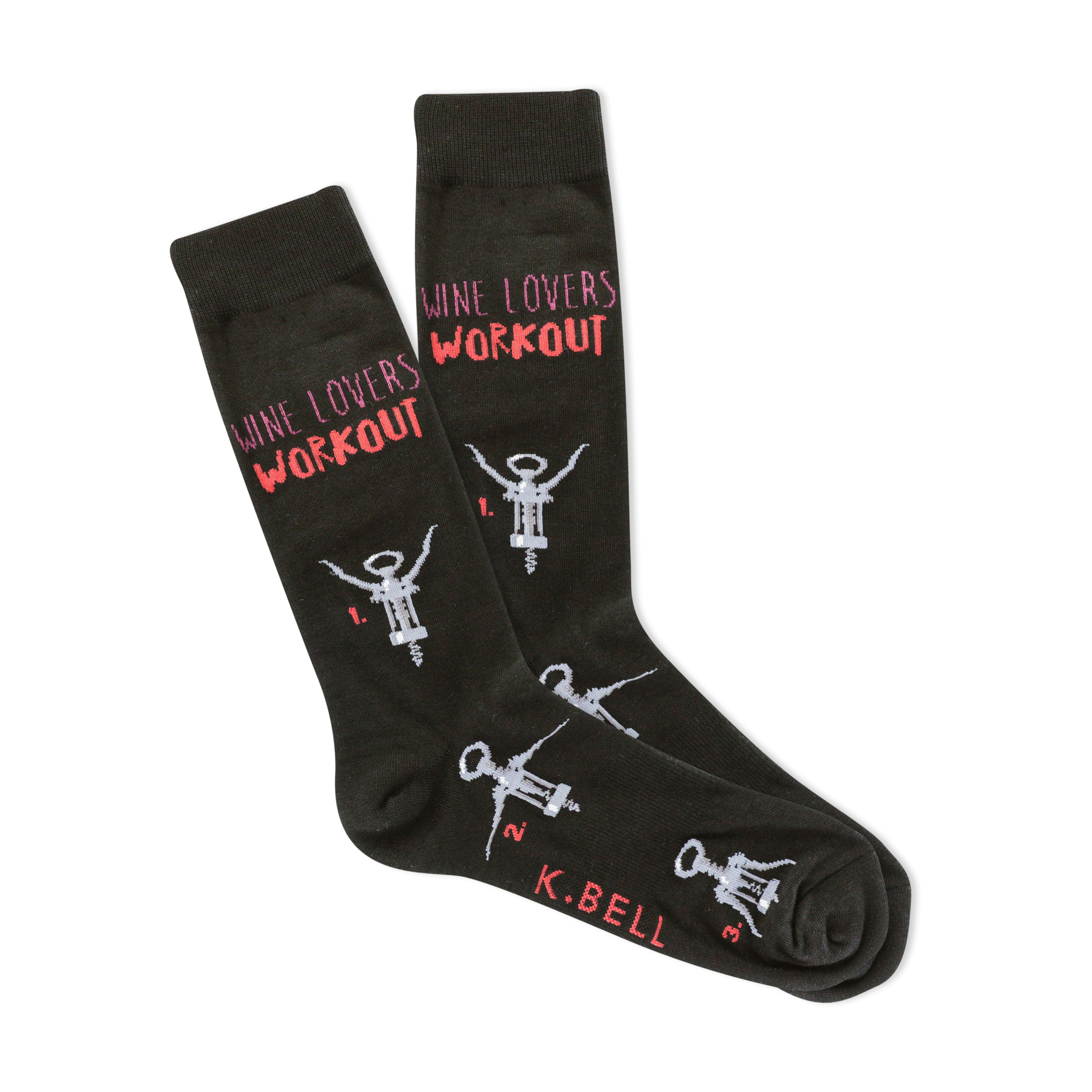 Wine Lovers Workout Men's Crew Socks