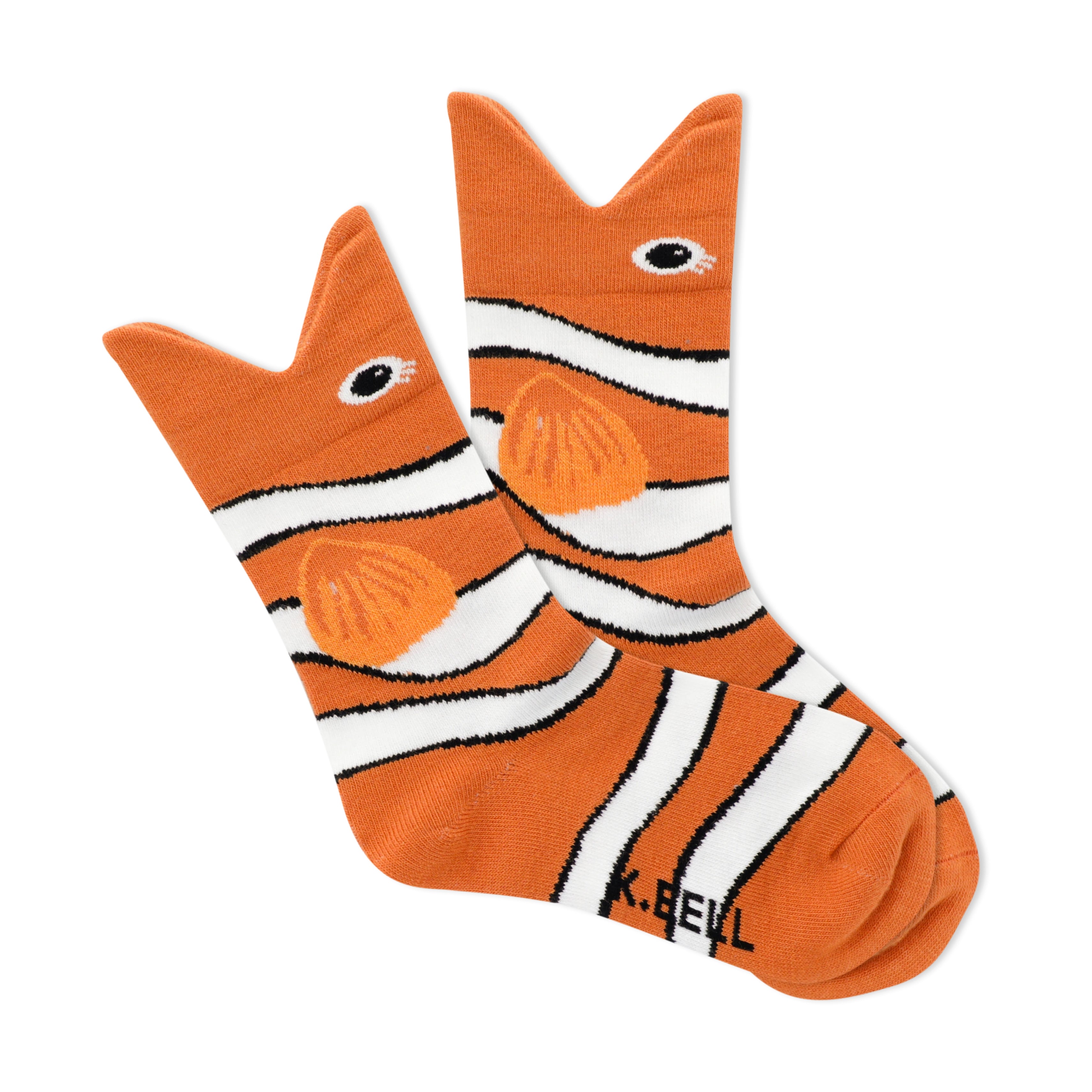 Clown Fish Kid's Crew Socks