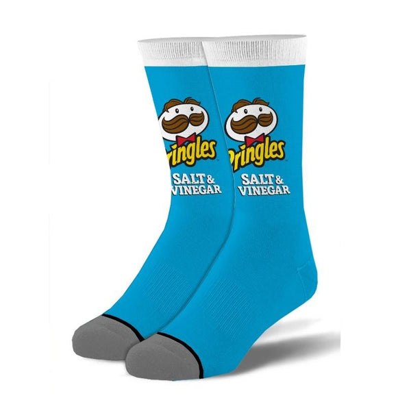 Pringles Salt & Vinegar Mens Crew Socks