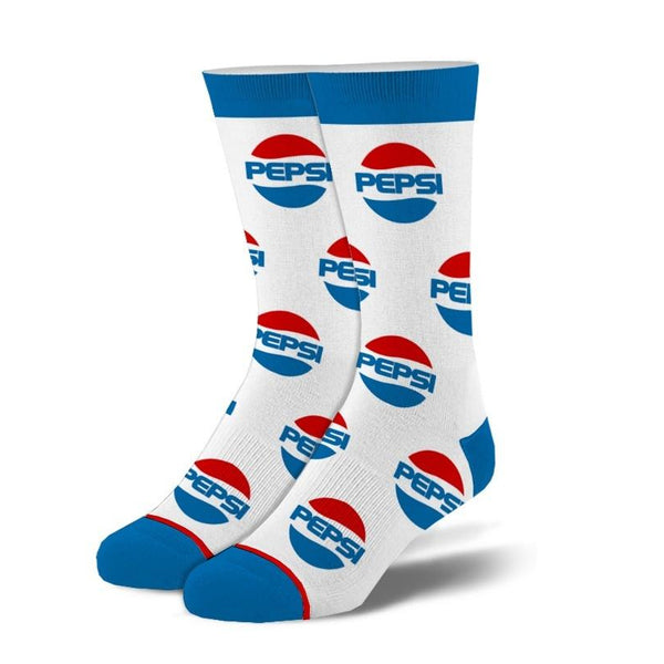 Pepsi All Over Men's Crew Socks