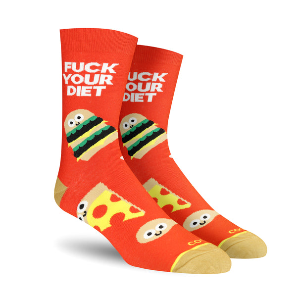 F**k Your Diet Crew Socks