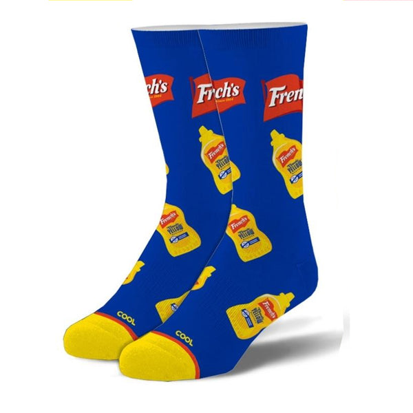 French's Mustard Mens Crew Socks