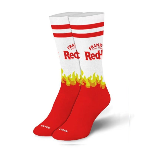 Franks Red Hot Logo Womens Crew Socks