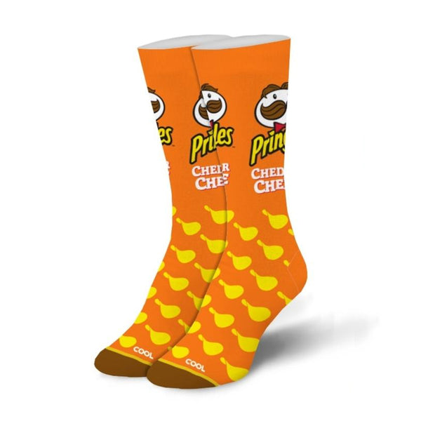 Pringles Cheddar Cheese Womens Crew Socks