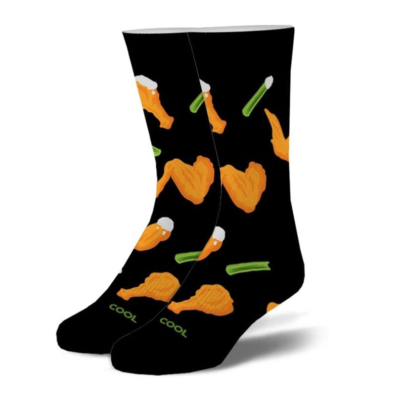 Buffalo Wings Men's Crew Socks