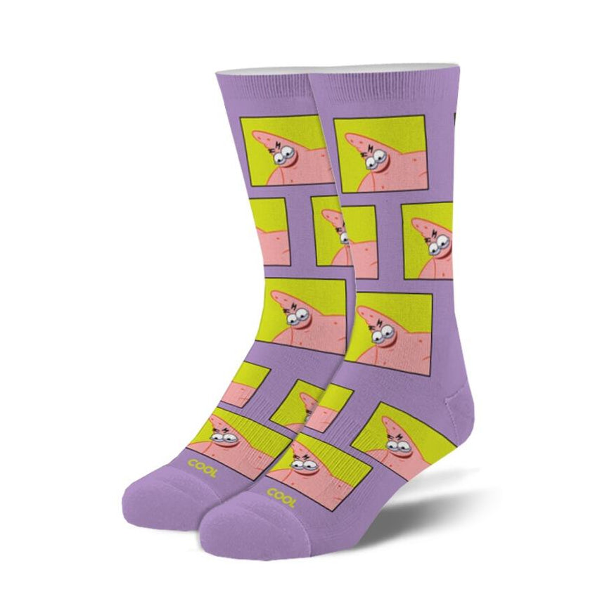 Savage Patrick Men's Crew Socks