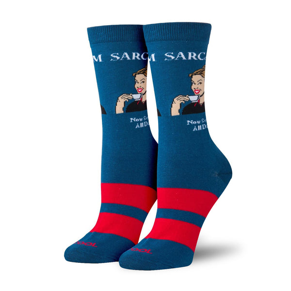 Sarcasm Women's Crew Socks