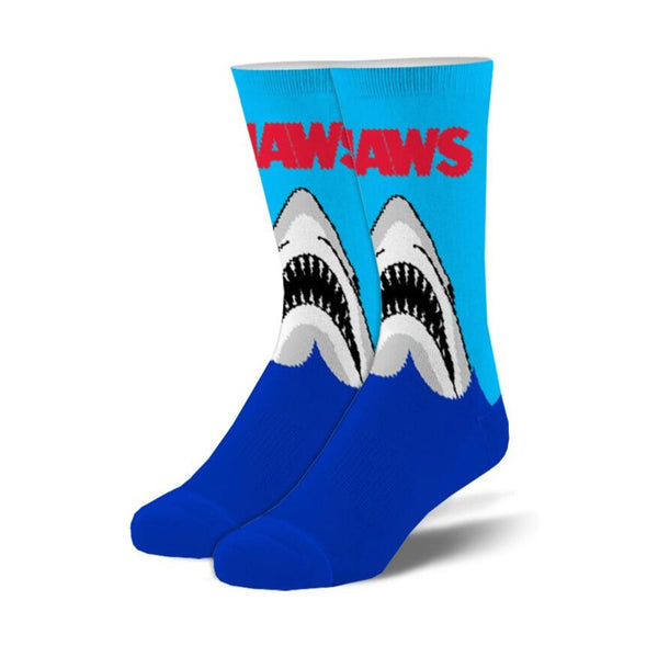 Jaws Women's Fuzzy Crew Socks