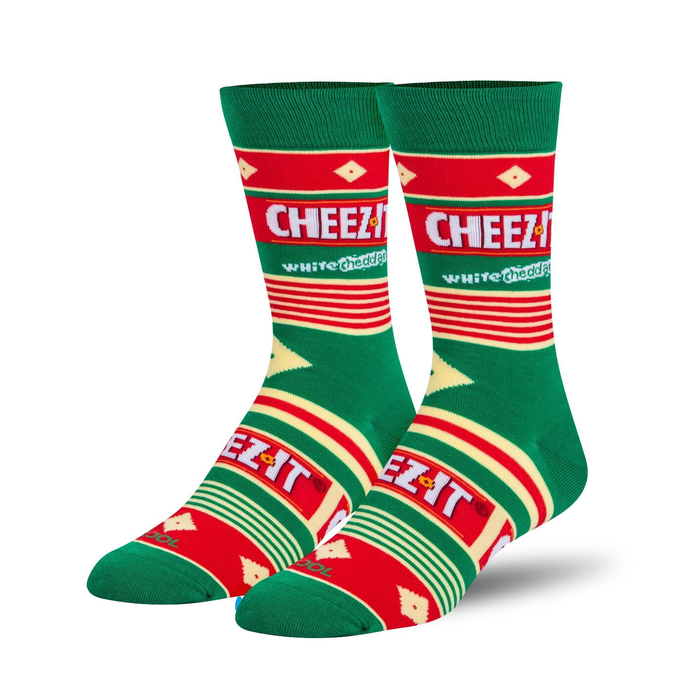 Cheez It White Cheddar Men's Crew Socks