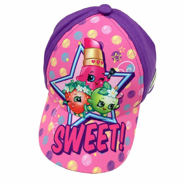 Shopkins Sweet! Colored Dots Youth Adjustable Baseball Cap