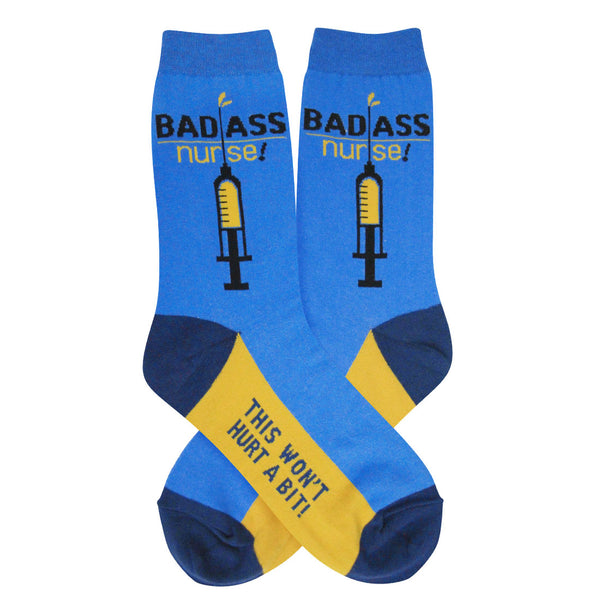 Badass Nurse Women's Crew Socks