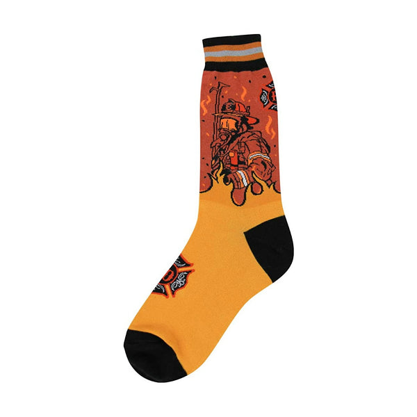 Firefighter Men's Crew Socks