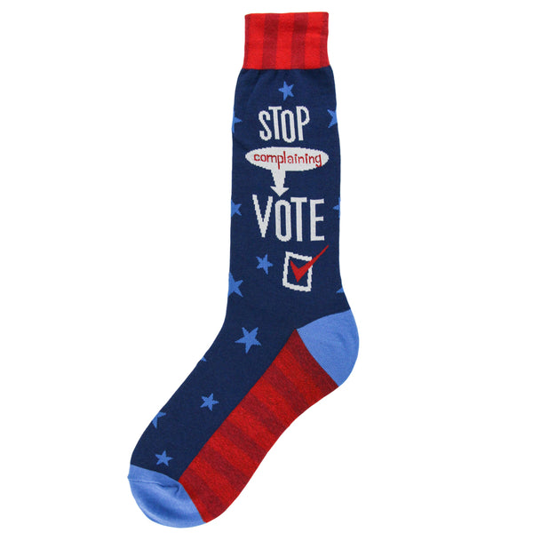 Vote Men's Crew Socks