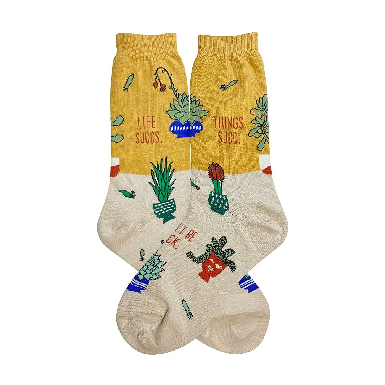 Succulents Women's Crew Socks