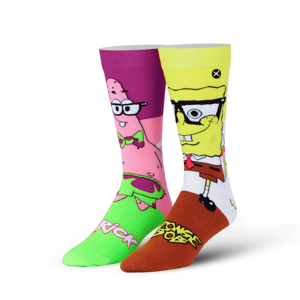 Spongebob Squarepants: Spongebob Nerdpants Crew Socks