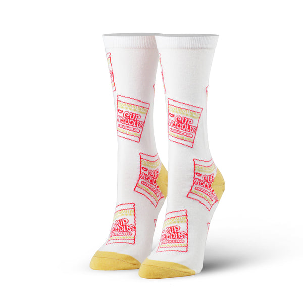 Cup Noodles Cup Womens Crew Socks