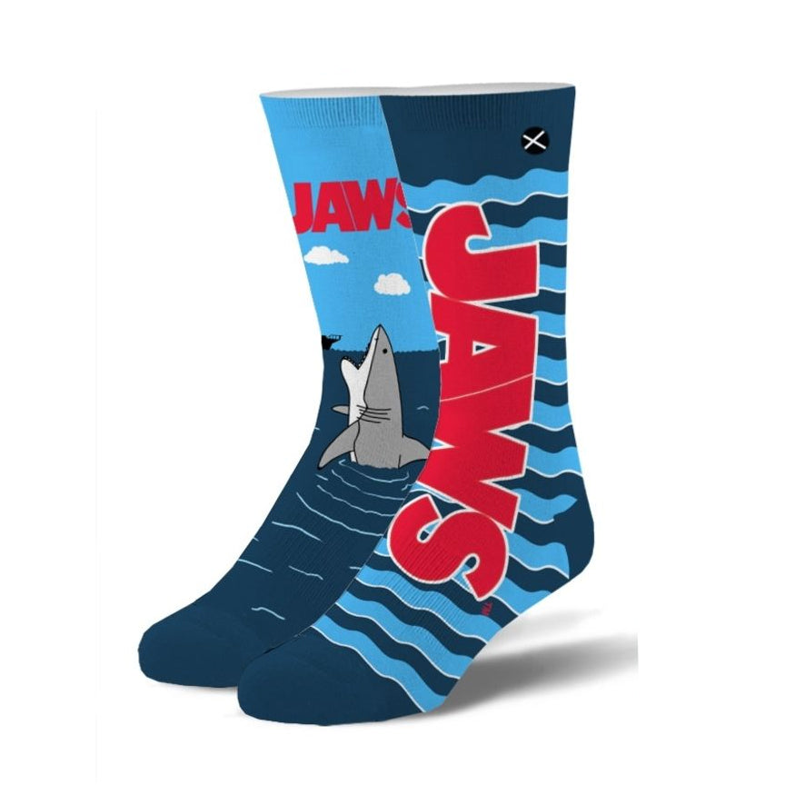 Jaws Open Wide Mens Crew Socks