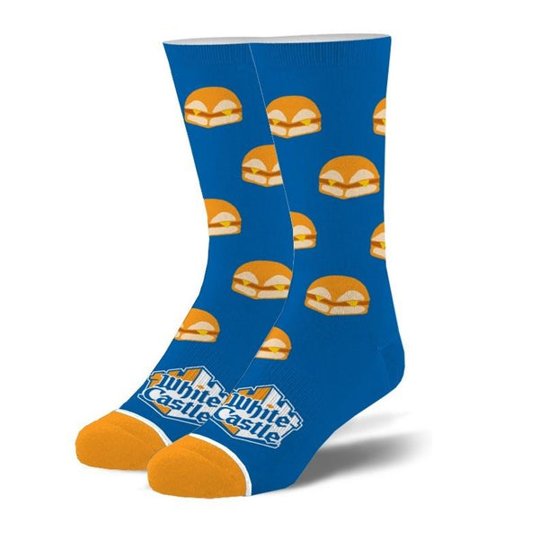 White Castle Burgers Crew Socks