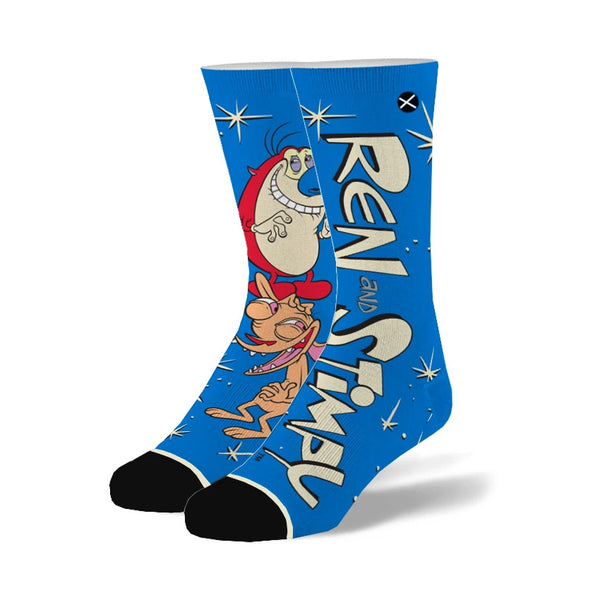 Ren & Stimpy Hilarious Men's Crew Socks