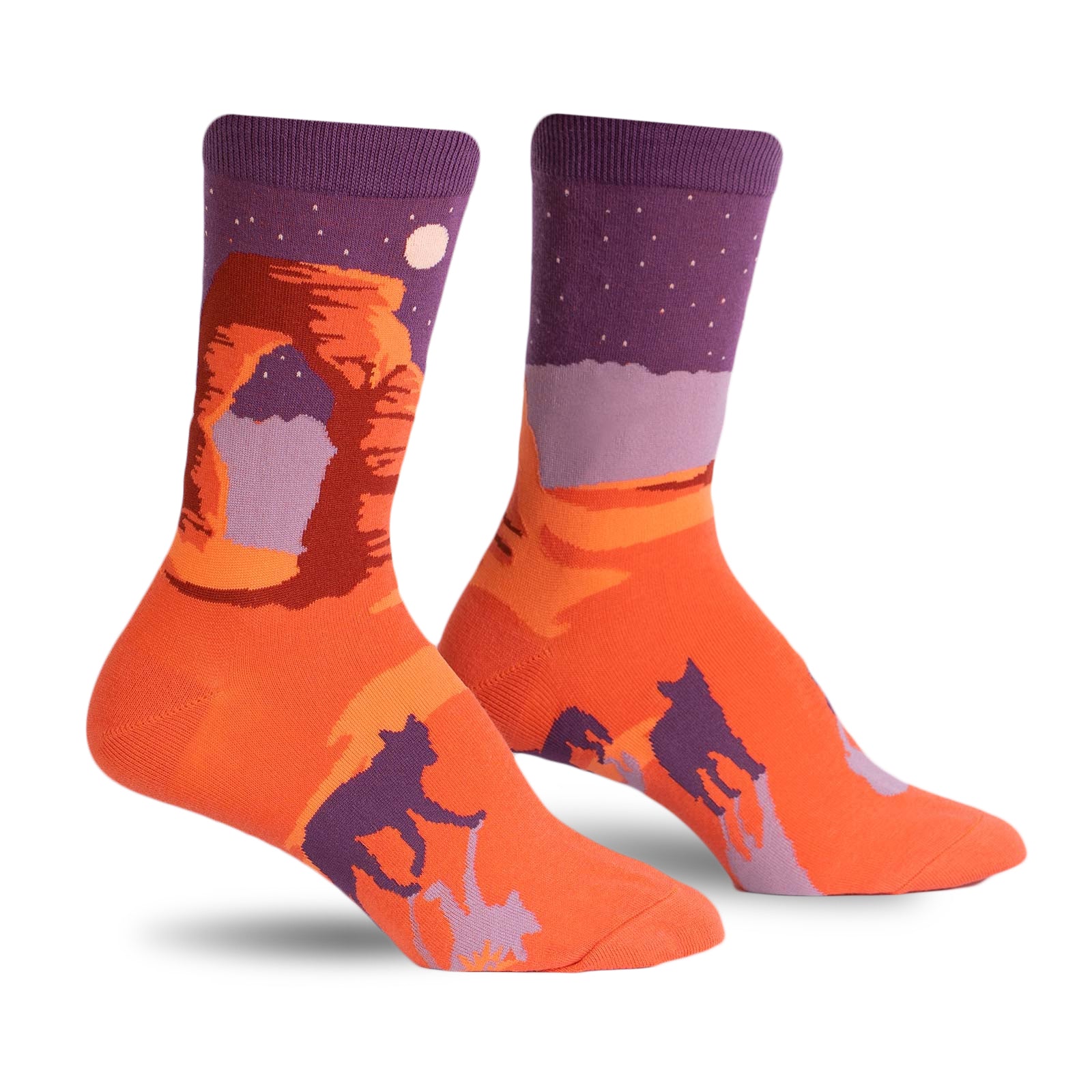 Delicate Arch Crew Womens Socks