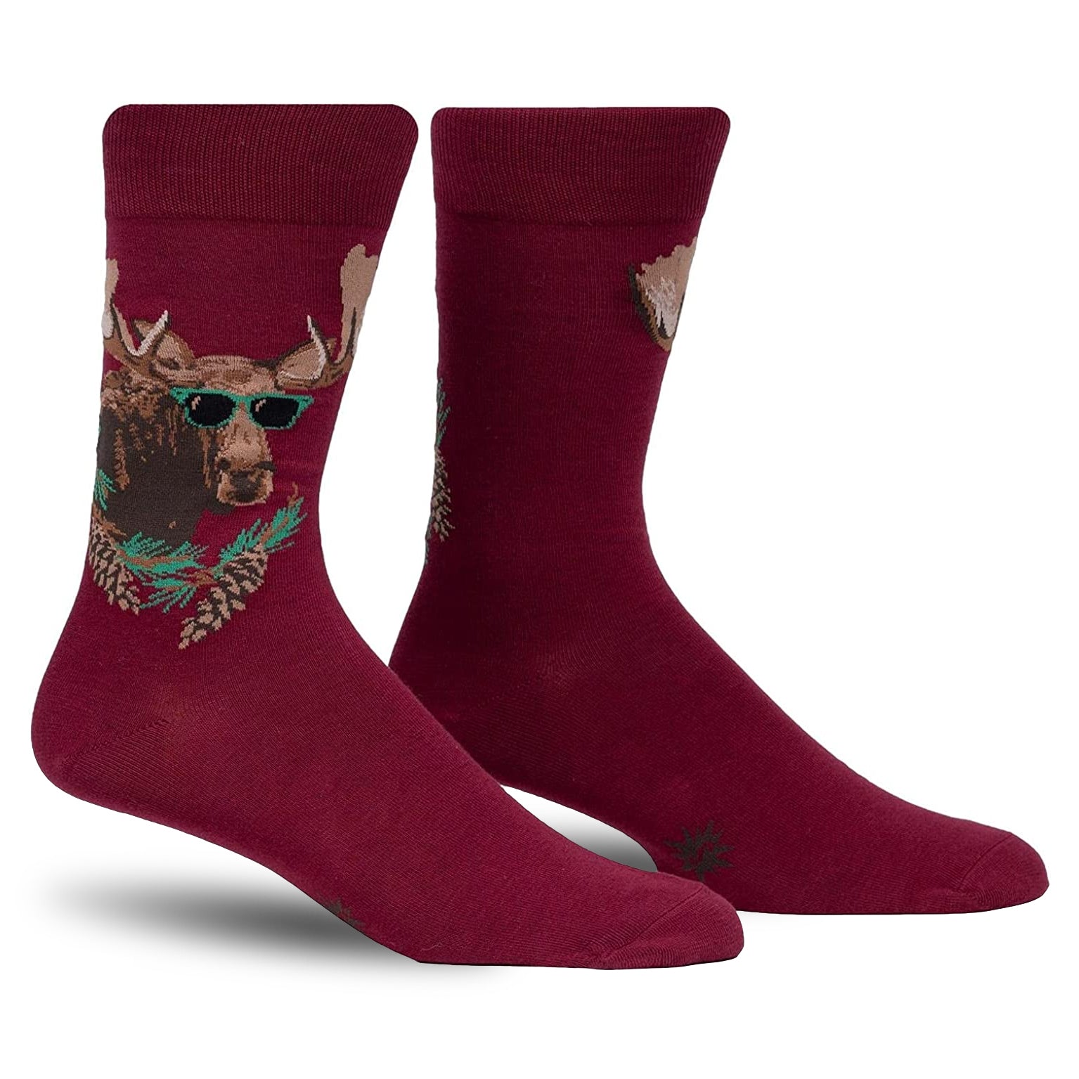 Cool as a Moose Men's Crew Socks