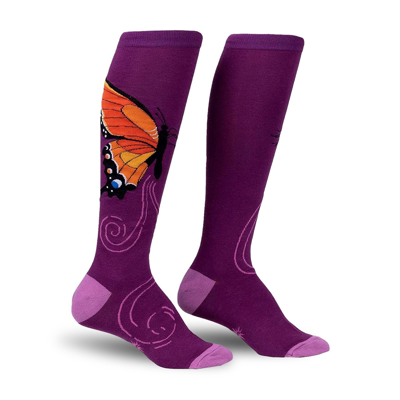 The Monarch Knee High Socks