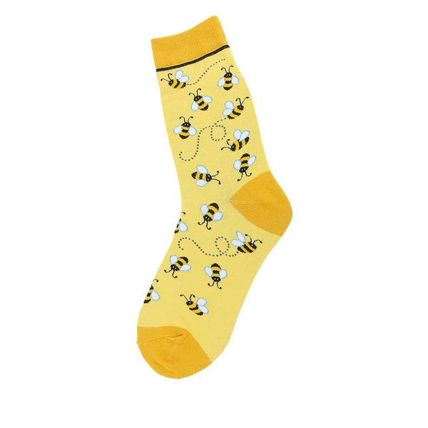 Bumble Bee Crew Socks