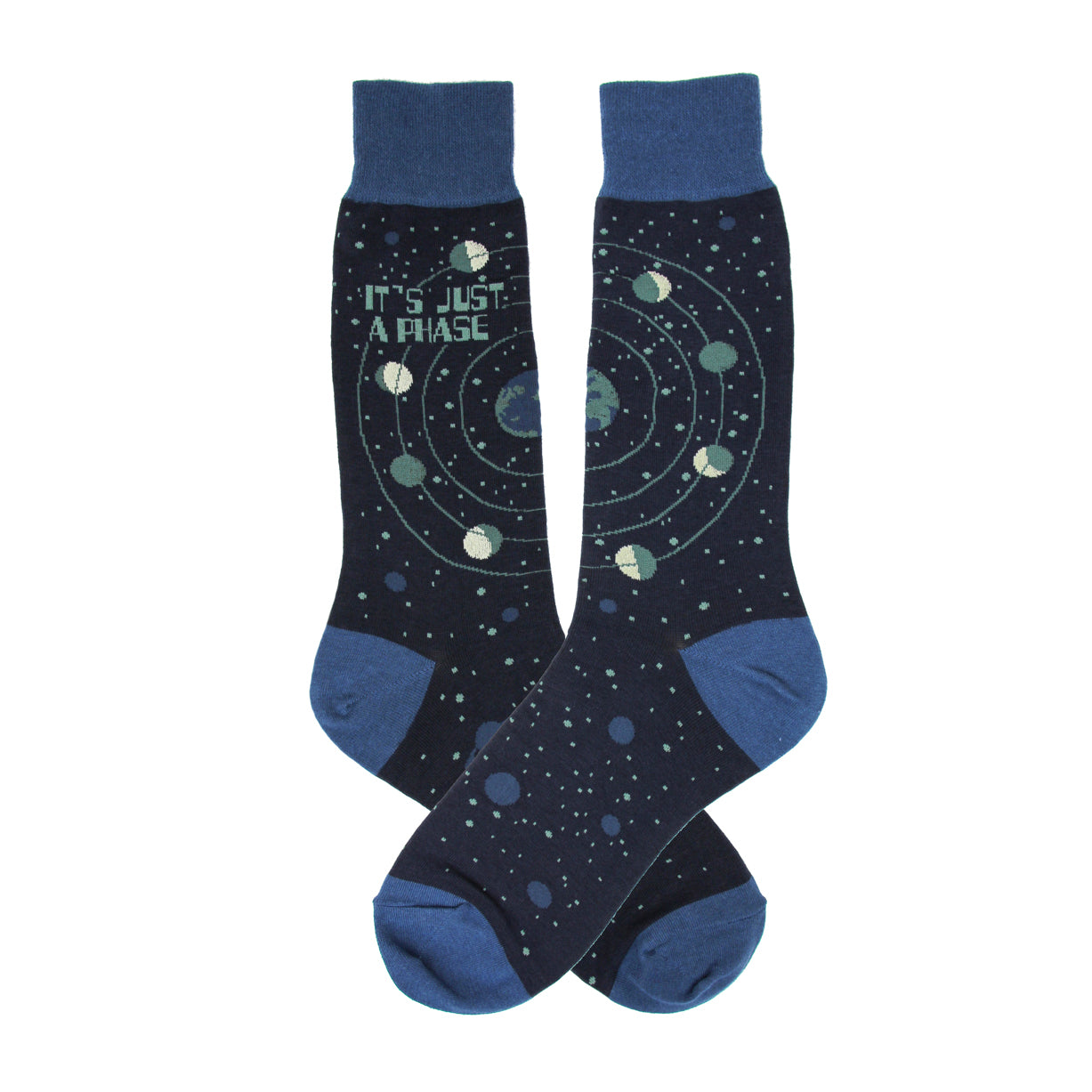 It's Just A Phase Men's Crew Socks