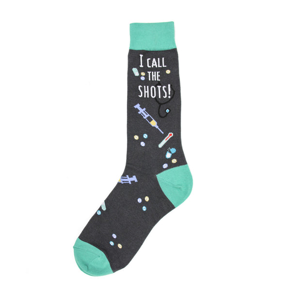 I Call the Shots Mens Crew Socks