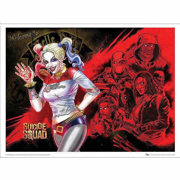 DC Comics Suicide Squad Harley's Heroes 24 x 18 Art Print Poster